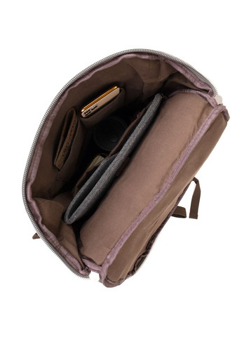 Рюкзак для ноутбука дорожній текстильний унісекс з ручками сірий 30х45х16 см 20662 Vintage (362417808)