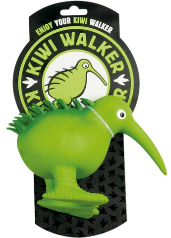 Игрушка для собак Птица киви 13.5 см Зеленая (8596075000028) Kiwi Walker (279562774)