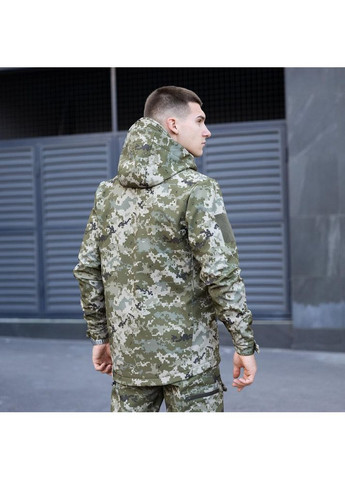 Армейская мужская куртка SoftShell весна/осень пиксель No Brand (360506901)