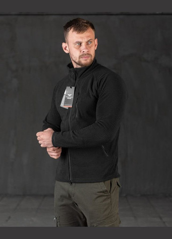 Тактическая мужская демисезонная кофта Windblock Tactical черная No Brand (307084065)