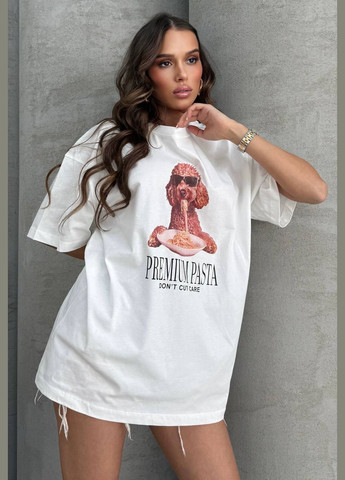 Женская белая футболка No Brand - (333035328)