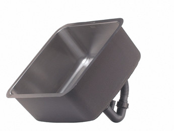 Мийка кухонна з нержавіючої сталі 45 см під стільницю Nett NS-4643 (352730060)