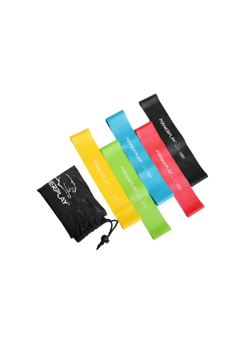 Резинки для фітнесу 4113 Mini Power Band Set набір із 5 шт. (від 1 до 20 кг) PowerPlay (397312534)