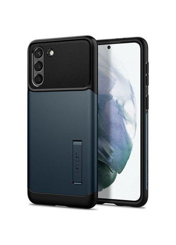 Чохол-накладка Slim Armor для Samsung Galaxy S21 SM-G991 Metal Slate (ACS02444) Spigen (341486580)