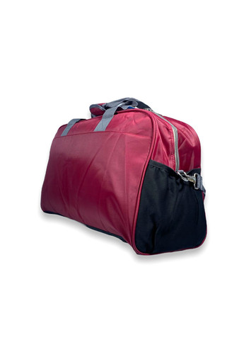 Дорожня сумка 55 л одне відділення внутрішня кишеня одна фронтальна кишеня розмір: 58*35*27 см бордова Tongsheng (285815037)