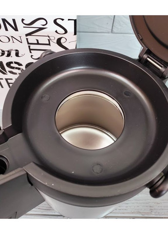 Термос вакуумный питьевой с ручкой и с насосом помповым механизмом из нержавеющей стали 2.5л MT-4510-2.5 Stenson (350349054)