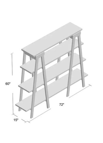 Стеллаж кухонный из дерева Монтеви сиена (СТА-013105) No Brand (327847307)