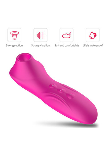 Вакуумный вибратор, стимулятор для клитора, сосков и шеи. Женский клиторальный вибратор для секса No Brand (315723308)