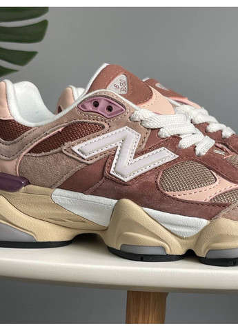 Кроссовки женские и мужские New Balance 9060 Beige Brown | Нью Беланс 9060 бежевые No Brand бежевые демисезоны (361155244)