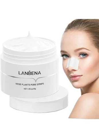 Комплекс для лица Nose Plants Pore Strips маска 30 г + 60 полосок+набор инструментов для удаления акне, 8 шт с футляром LANBENA (307497358)