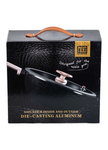 Сковорода ВОК MGC алюминиевая 30 см с антипригарным покрытием, белый MGC HP-4-460W No Brand (360481730)