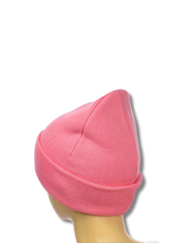 Молодежная двухслойная шапка бини Шорт No Brand Шапка біні шорт лопата (341083825)