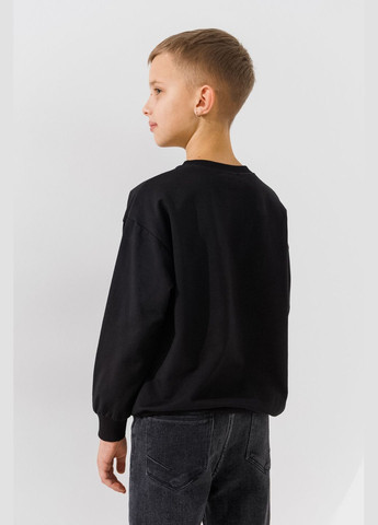 First Kids світшот однотонний унісекс 0070 152 см shop (2000990952707) однотонний чорний повсякденний бавовна