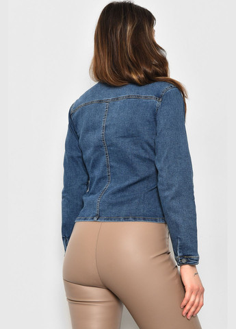 Сорочка жіноча джинсова синього кольору Let's Shop (286326100)
