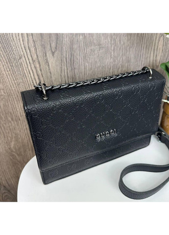 Жіноча міні сумочка клатч чорна екошкіра ProDobro (363260146)