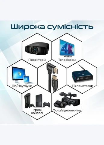 Кабель HDMI-HDMI V 2.0 (M/M), 5 м, ProLink4K1-500 Black (prolink4k1-500.black) Promate (354731839)