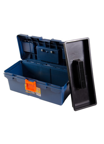 Скриня для інструментів з пластиковими замками органайзери 14" 345х170х150 мм 79-2614 Mastertool (365626649)