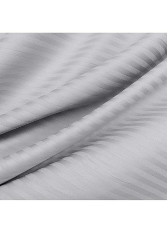 Підліткова постіль сатин з простирадлом на гумці SILVER 160х220 см Cosas (307477631)