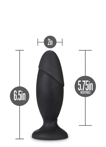 Анальна пробка Anal Adventures Platinum Rocket Plug L Blush (333713191)