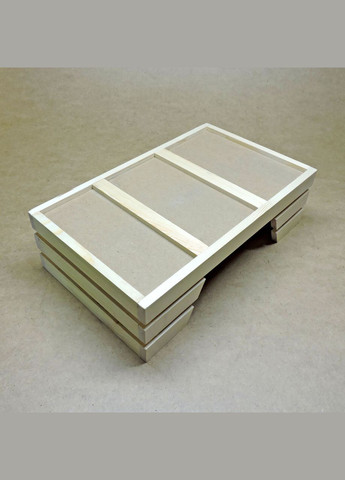 Лежак деревянный для собаки из дерева Лессер 50х30 бланже (ЛЖК-5030201) No Brand (328450520)