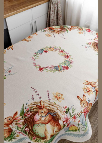 Гобеленовая скатерть на стол Согласие овальная Прованс (326807434)