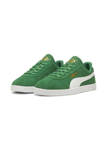 Зелені всесезонні кеди club ii suede sneakers unisex Puma