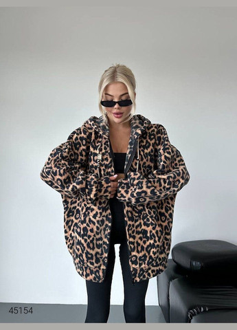 Зіп худи жіноче в анімалістичний принт Liton (303699119)