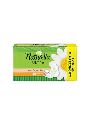 Прокладки гигиенические 4 капли Ultra Normal 40шт Naturella (354340463)