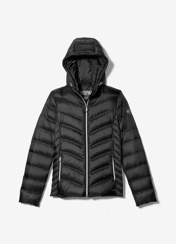 Черная демисезонная куртка демисезонная - женская куртка mk0542w Michael Kors