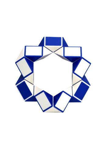 Головоломка - Змійка (Біло-Блакитна) Rubik's (333708921)