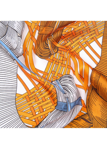 Хустка жіноча з принтом атлас різнокольорова КРЕМОНА LuckyLOOK 747-791 (324741780)