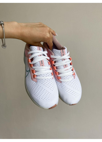 КРОССОВКИ ЖЕНСКИЕ NIKE AIR ZOOM PEGASUS PINK WHITE НАЙК АИР ЗУМ ПЕГАСУС No Brand розовые демисезоны (369393146)
