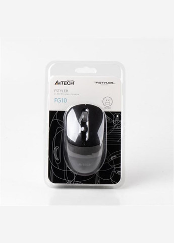 Миша бездротова FG10 Black/Grey USB A4Tech (347586897)