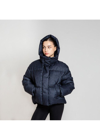 Черная зимняя теплая куртка No Brand