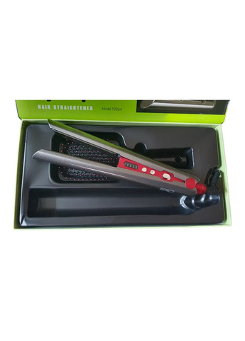 Комплект для стайлинга волос 10264 утюжок и массажная щетка Серебристый DSP (362215593)