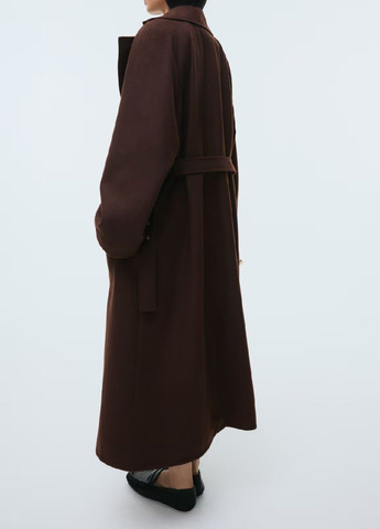 Темно-коричневе демісезонне Пальто H&M