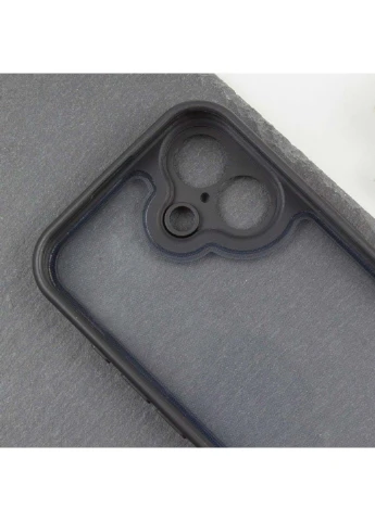 TPU чохол Transparent + Colour 1,5mm для Apple iPhone 16 (6.1") Epik (389307549)