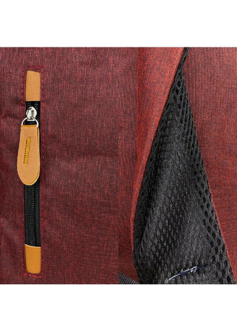 Комплект набор повседневный рюкзак с отделением для ноутбука USB проводом сумка через плечо клатч (477989-Prob) Красный Unbranded (301506752)