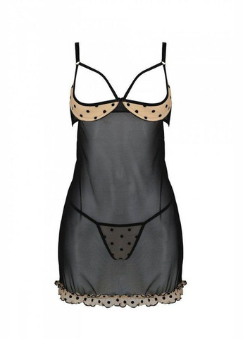 Пеньюар MARINA CHEMISE beige S/M - Passion (303903013)