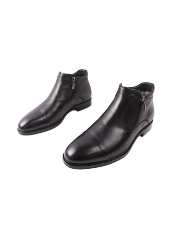 Черевики чоловічі чорні натуральна шкіра Clemento 103-25ZH (308240091)
