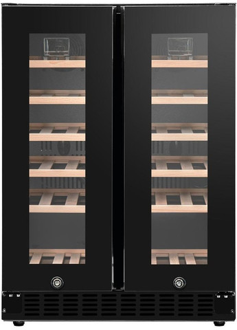 Холодильник для вина, 87x60x57, холод.відд.-116л, зон - 2, бут-40, дисплей, підсвітка, чорний PHILCO (370621643)