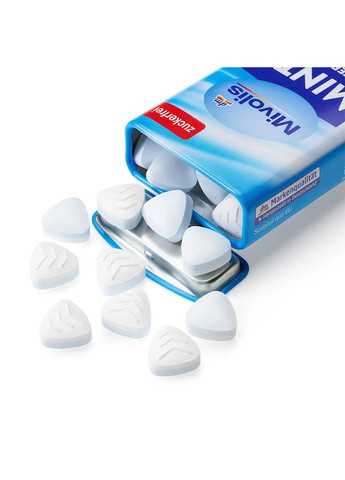 Пастилки Mints Мята для свежего дыхания без сахара 35 г Mivolis (360655044)