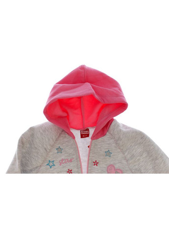 Костюм на флисе для девочки трикотажный Star розовый 80 см (34036) BABYKROHA (315721714)