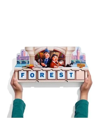 Деревянная детская развивающая игра "Ребус", на английском языке Ubee (376341540)
