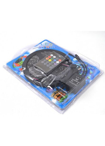 Светодиодная лента 2м SMD 5050 RGB LED IP65 с пультом и блоком питания USB No Brand (327875116)