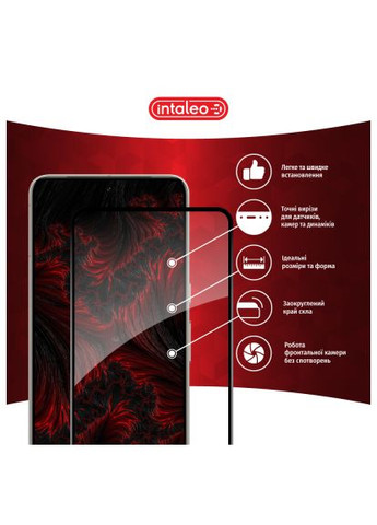 Скло захисне (1283126582745) Intaleo Full Glue Google Pixel 8 Pro Black (372111410)