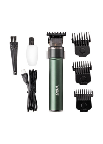 Триммер для стрижки V-186 аккумуляторный, металлик VGR (361678545)