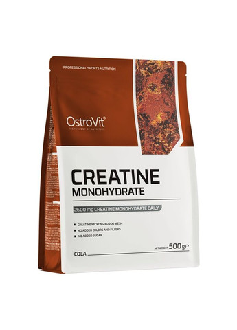 Креатин Creatine Monohydrate, 500 грам - Кола Ostrovit (324419349)