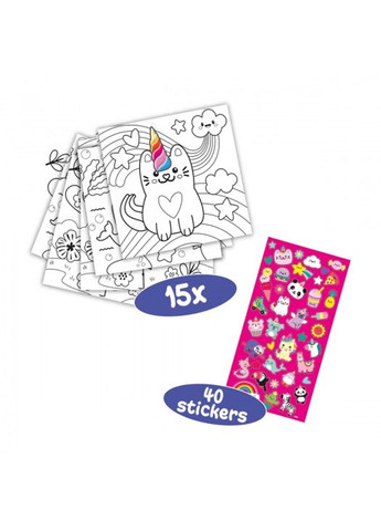 Книжка-розмальовка - Єдиноріжки Ses Creative (335055796)