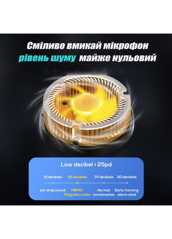 Игровой Кулер для Телефона на Магните CX08 Охладитель для Телефона Мемо, Вентилятор для Телефона Айфона Memo (369776206)